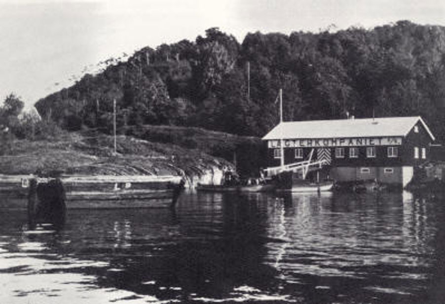 Allerede våren 1929 stod det nye bygget til Lægterkompaniet ferdig.