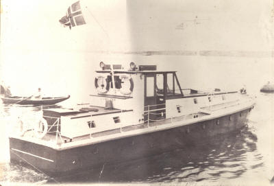 "Spero" på vei til Drøbak i 1968.